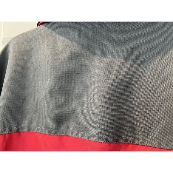 Vintage Mens Columbia Jacket Size L Bugaboo Windbreaker Red/Black/Gray Coat - Picture 8 of 13